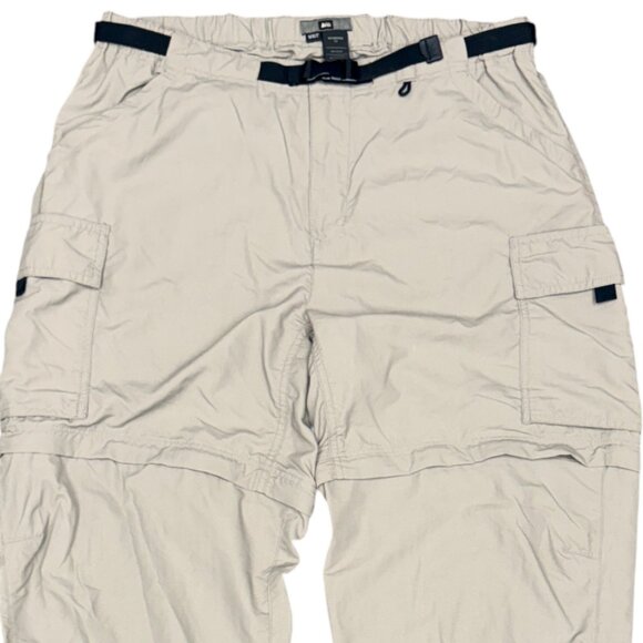 EUC Women's REI Convertible‎ Hiking Pants with Belt | Size 14 - Picture 2 of 7